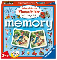 Ravensburger 81297 - Meine schönsten Wimmelbilder memory® der Spieleklassiker für alle Wimmelbilder Fans, Merkspiel für 2-4 Spieler ab 2 Jahren