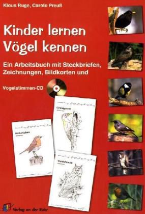 Kinder lernen Vögel kennen mit Vogelstimmen-Audio-CD