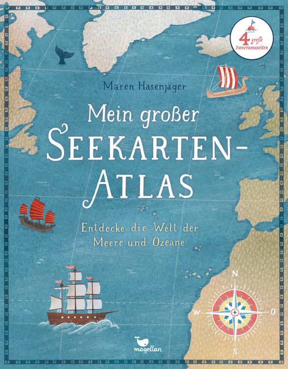 Mein großer Seekarten-Atlas - Entdecke die Welt der Meere und Ozeane